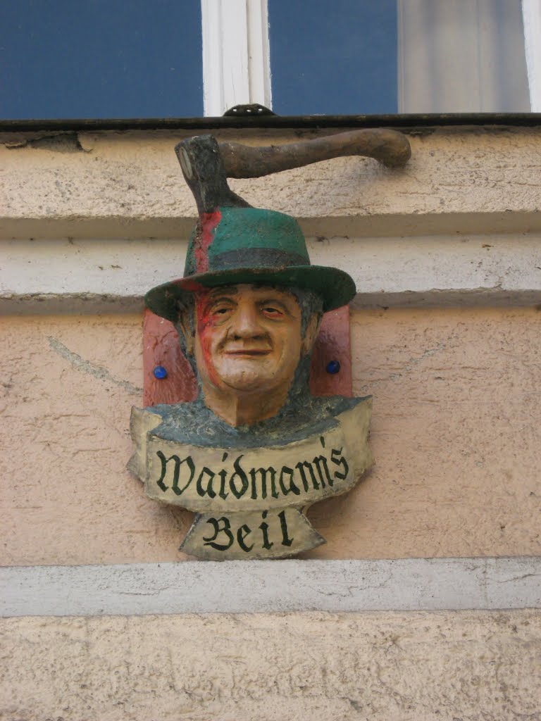 Mühldorf (Inn), Stadtplatz "Waidmann's Beil" by Michael Diegelmann