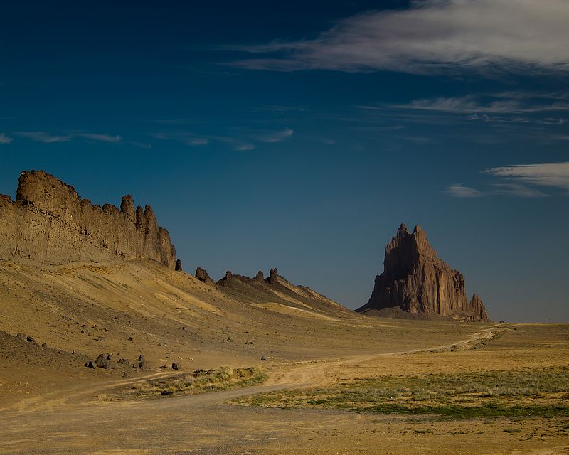 Shiprock by Aaron Nuffer