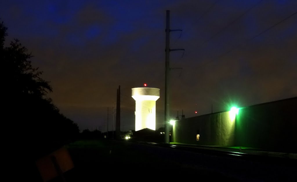 Water Tower_ Coppell, Texas by Marsha Montoya