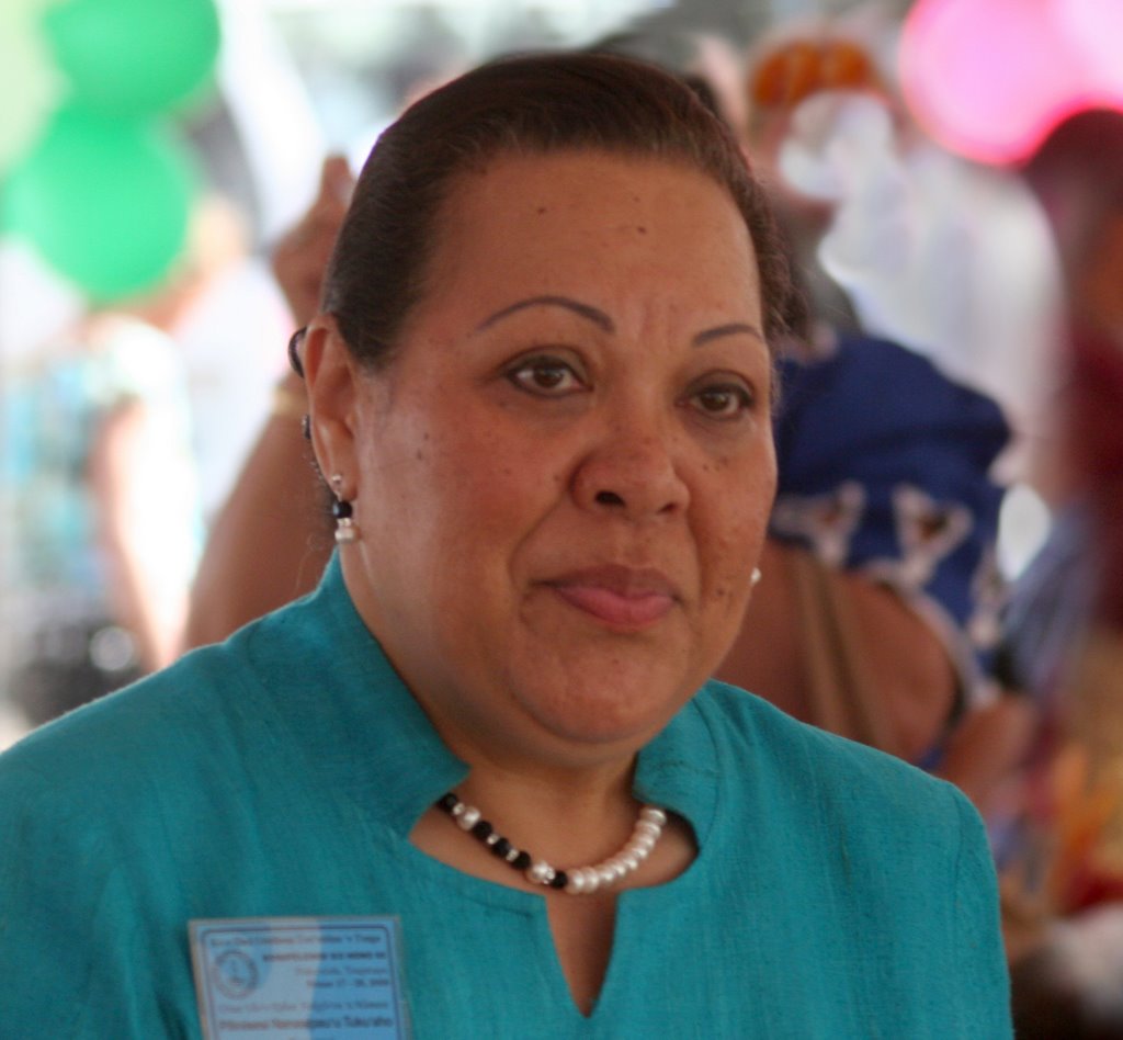 HRH Princess Heiufanga Nanasipau'u Vaea (Princess Nanasi) by Ian Stehbens