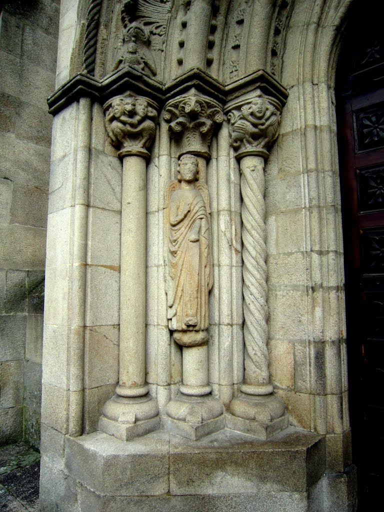 Iglesia de San Francisco, Orense, Galicia, España. by P GARCIA