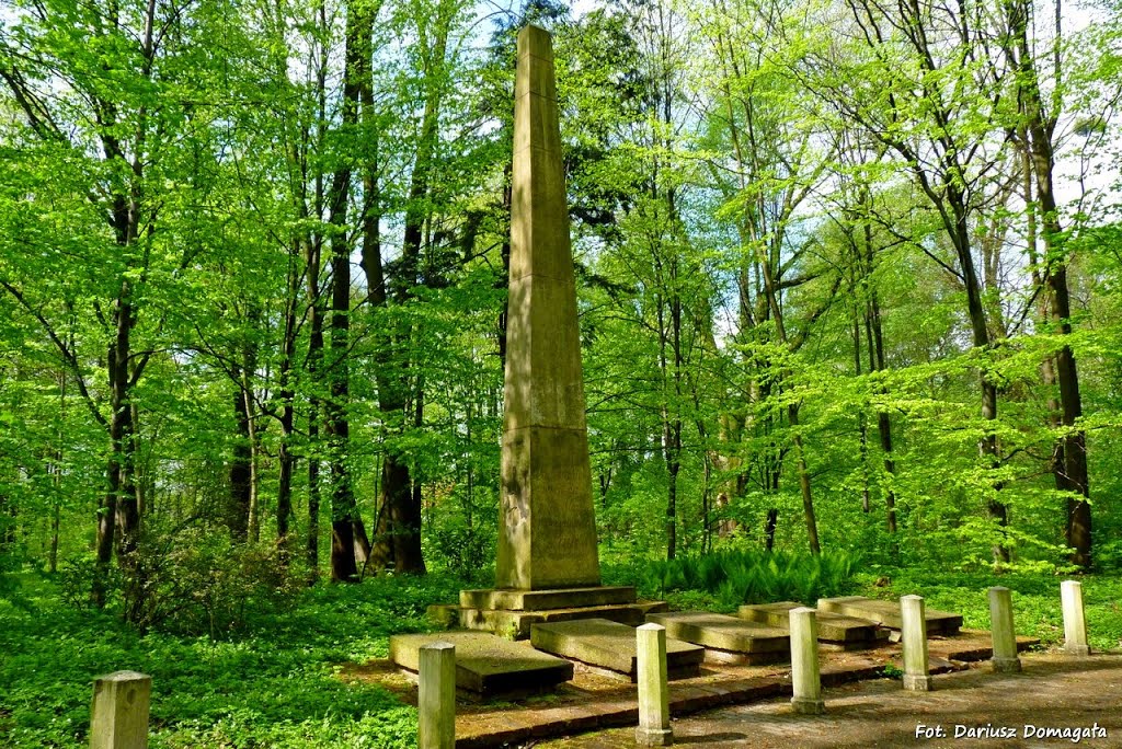 Pszczyna. Park Zamkowy (Groby Anhaltów). by Dariusz Domagała