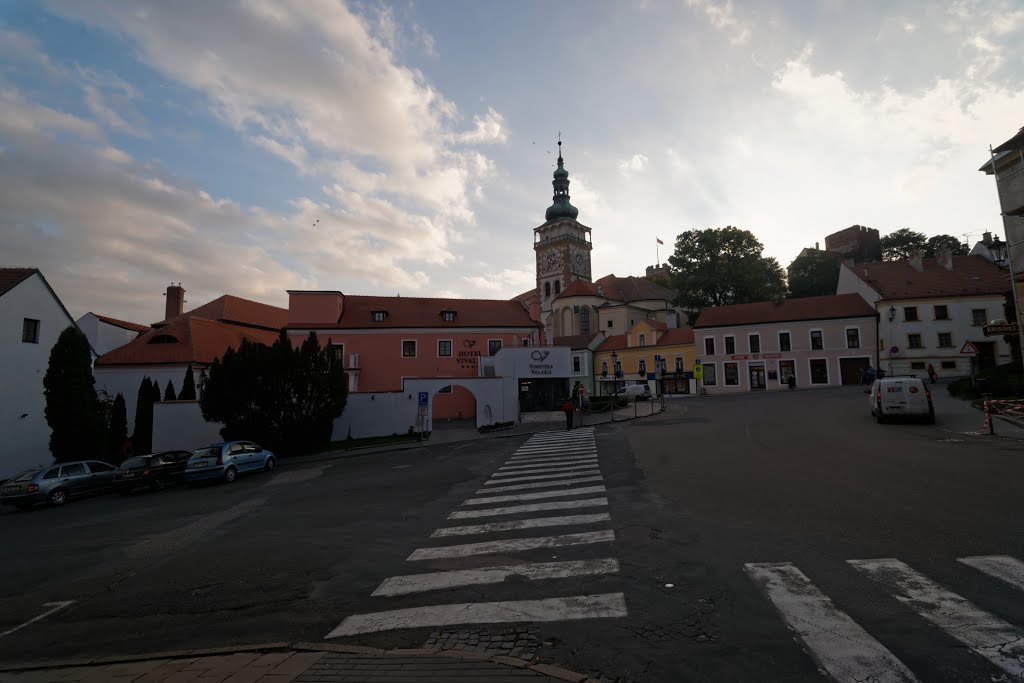 Mikulov - Kostelní náměstí - View SSE by txllxt TxllxT