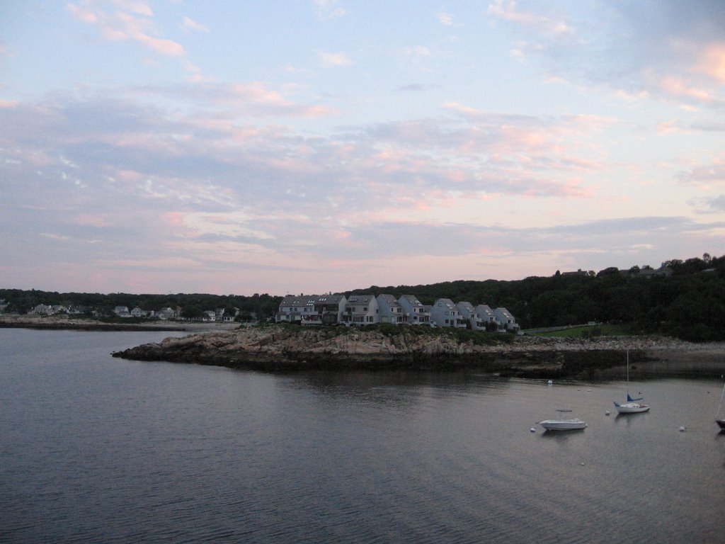 Rockport condos at dusk by Matthew P.