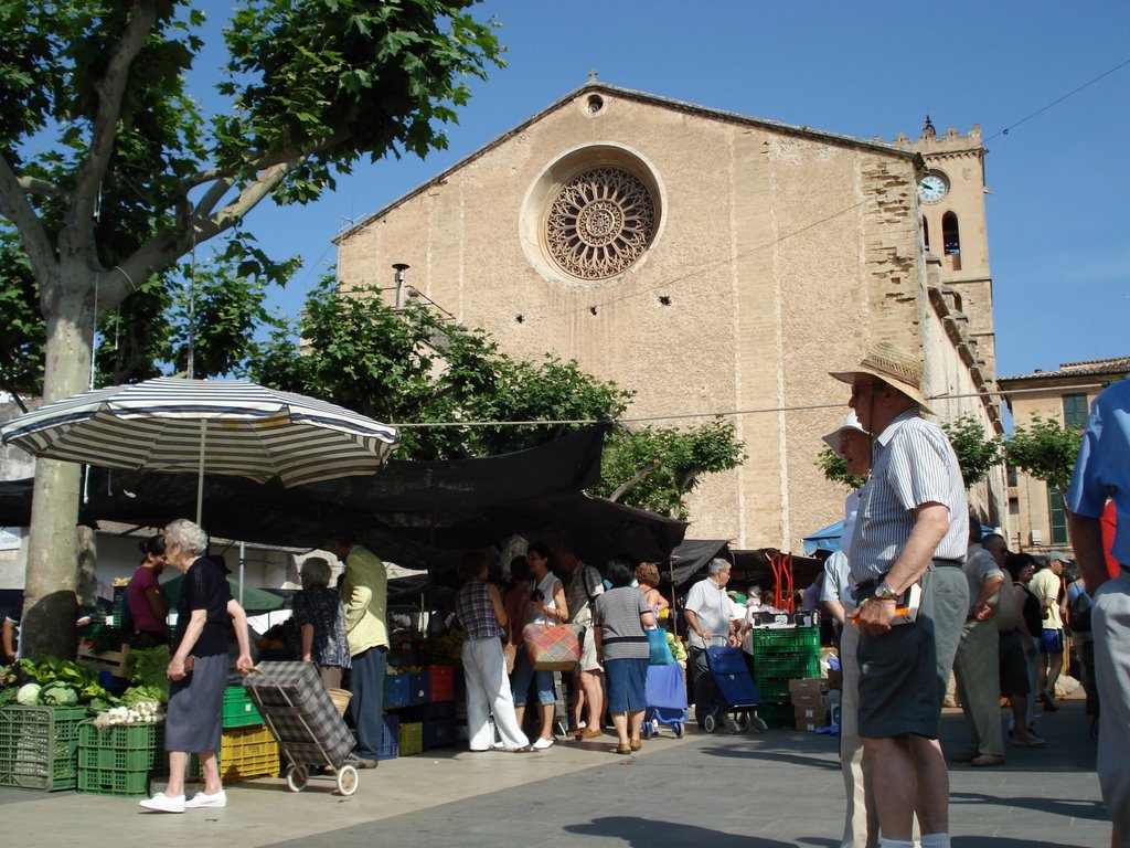 Church in pollensa by Stephan Conrady