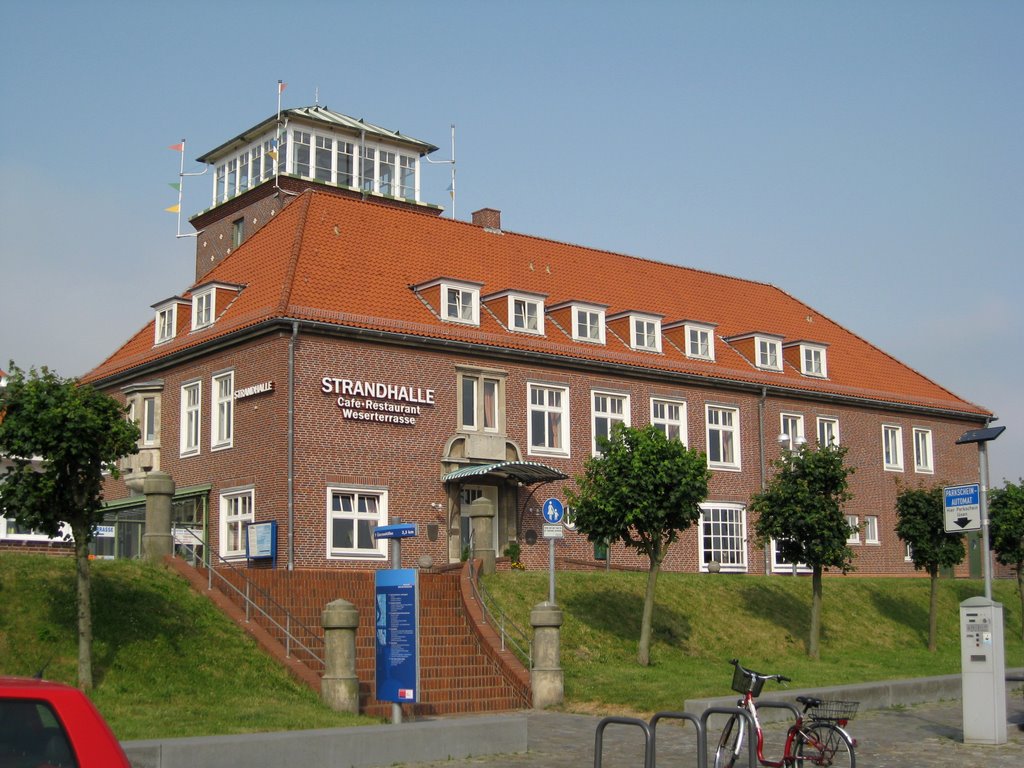 Bremerhaven - "Strandhalle" Cafe und Restaurant direkt an der Weser by Robert-68