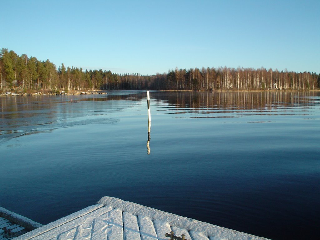 Jetty of Bomba by Ritva Astikainen