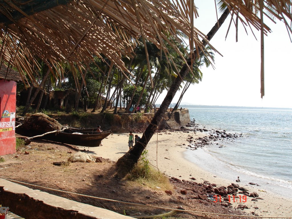 Hollant Beach Goa India by Deepak Arya