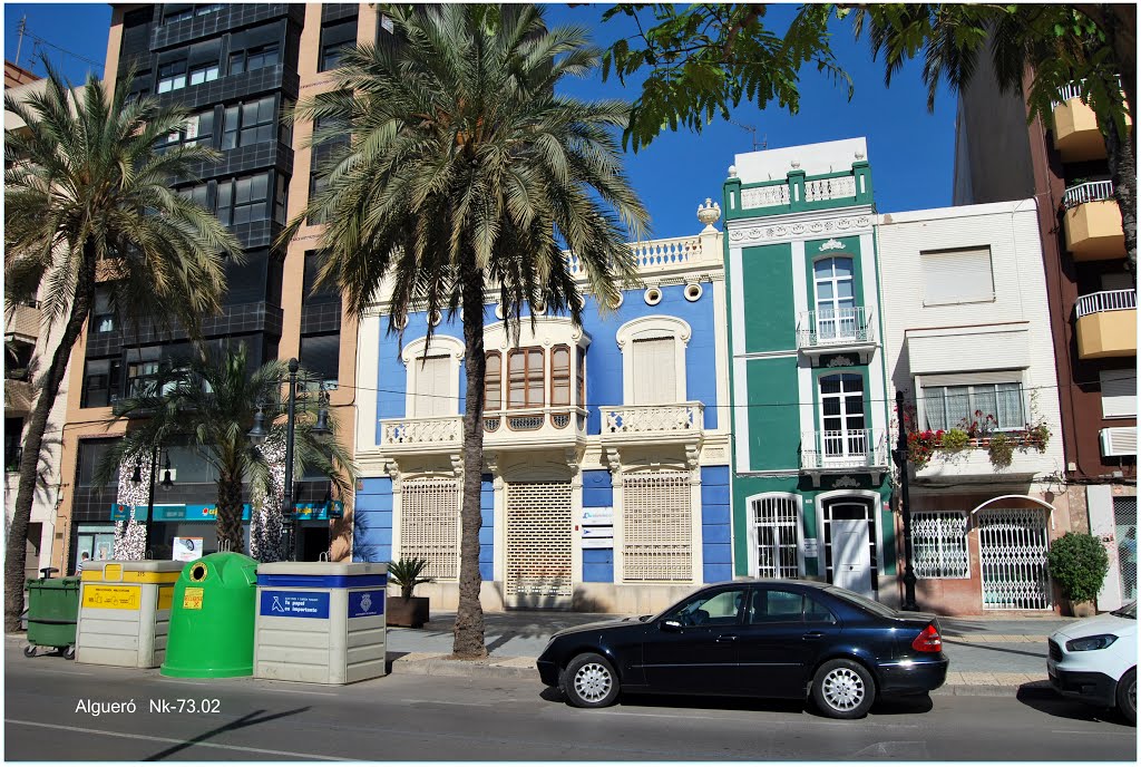 CASTELLÓN 2015.- Edificios del Paseo Buenavista. by Algueró