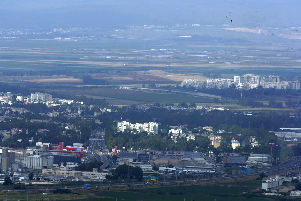 View from Carmel Haifa by Abraham Danot