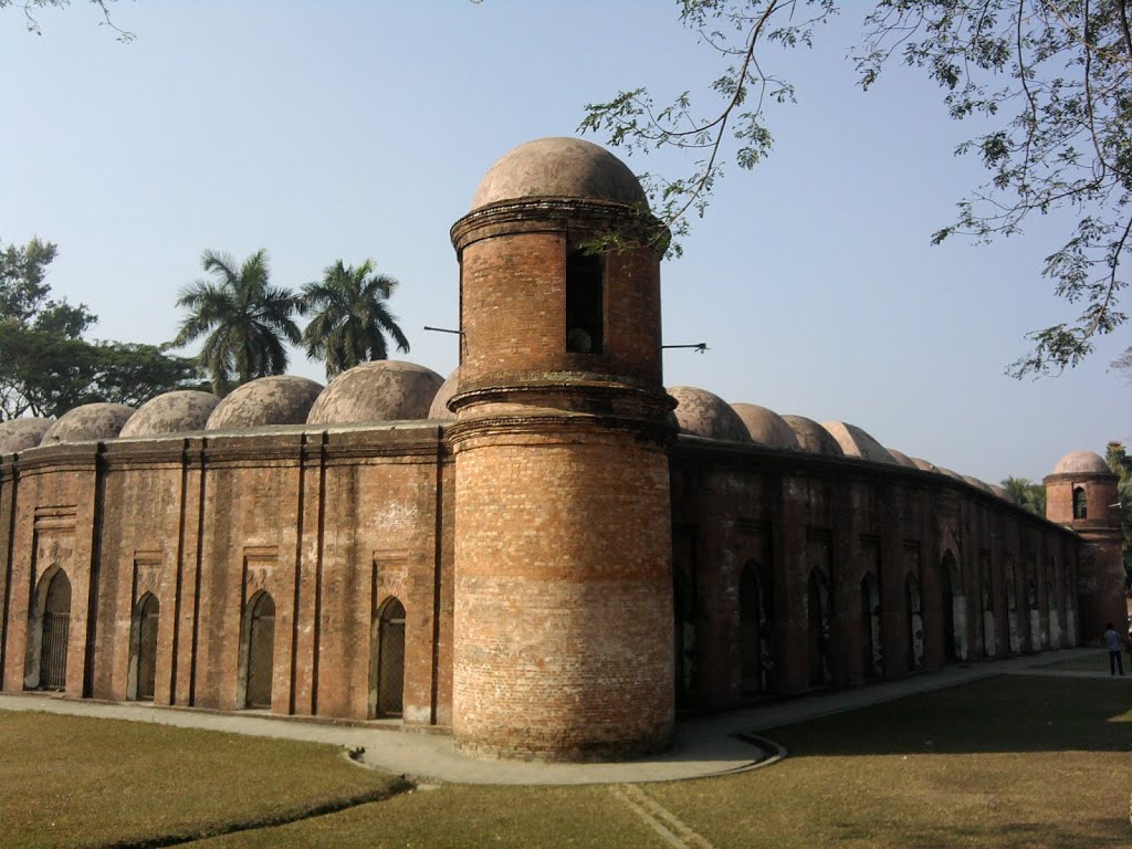 Sixty Dome Mosque by Md Meherab Ali