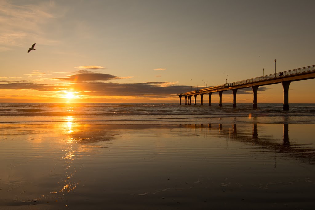 New Brighton Pier by len jingco