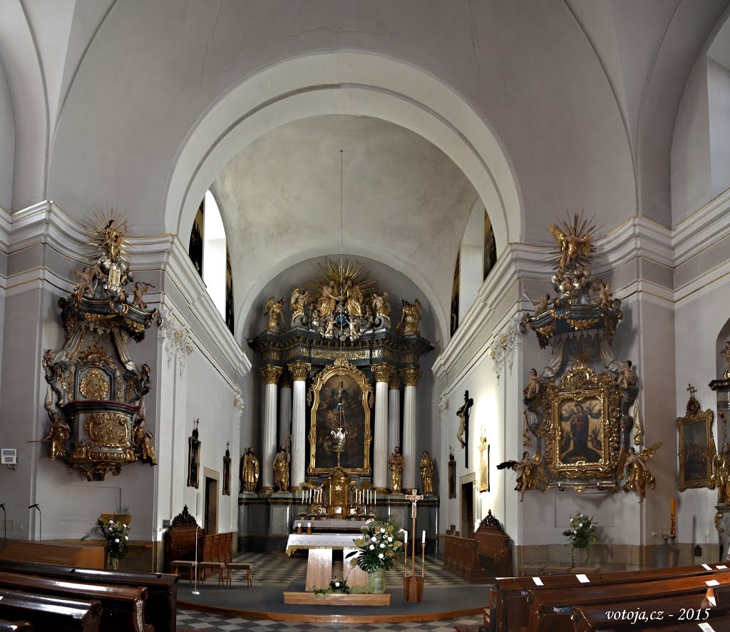 ÚSTÍ NAD ORLICÍ, CZ - Kostel "Nanebevzetí Panny Marie" - interier / Church "Assumption" - interier by votoja cz