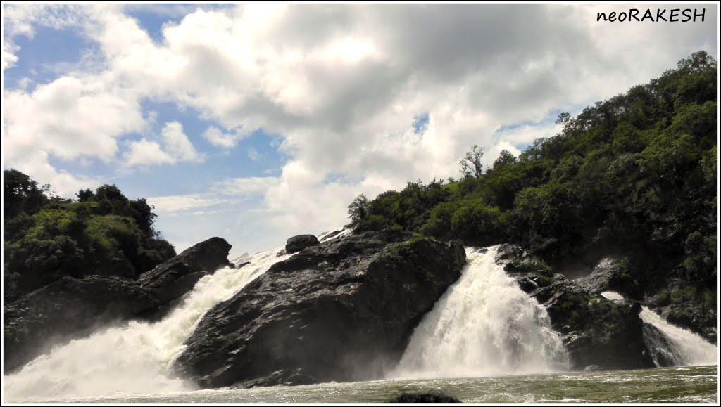 Bharachukki waterfalls [bottom] by rakesh sinha