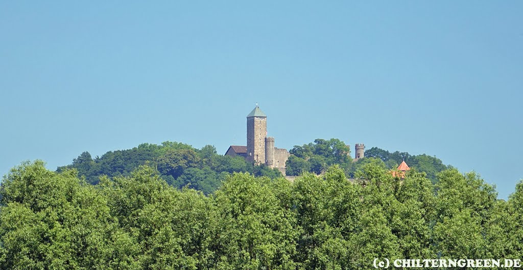 Zoomaufnahme der Starkenburg by Michael Schäfer