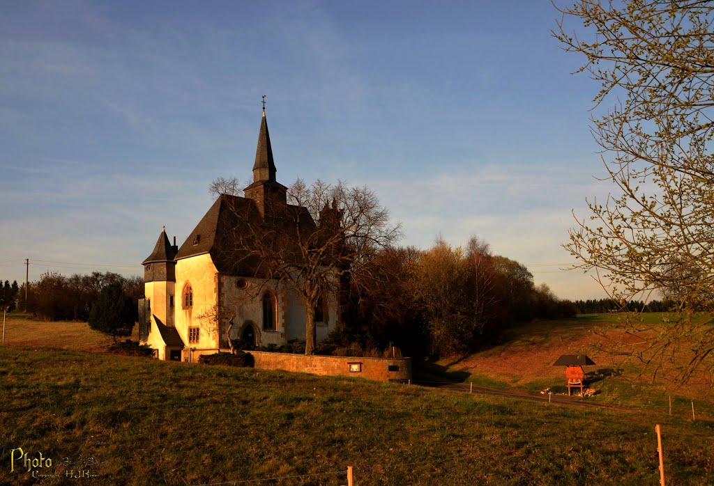 Eckweilere Kirche im Abendlicht by Pannobaer