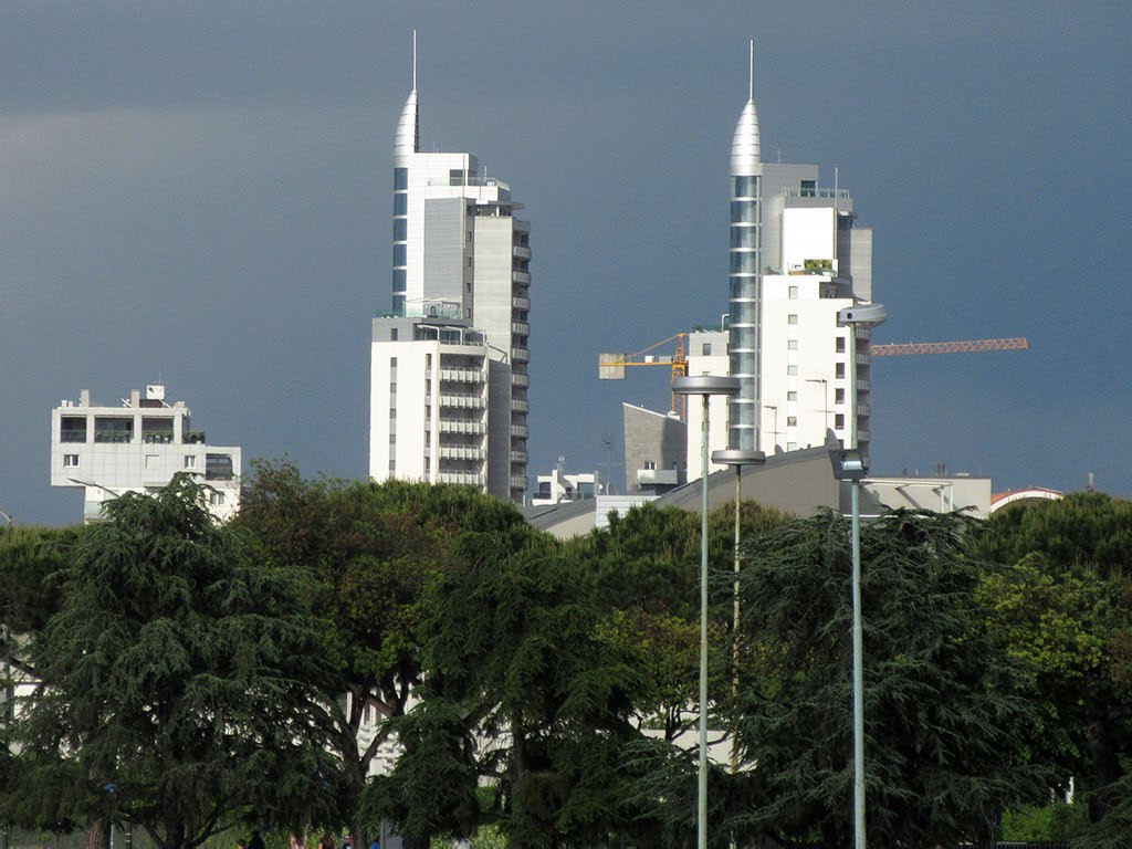 Towers View by Carmel Horowitz