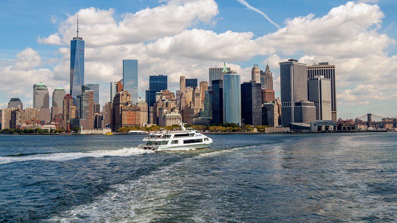 New York Harbor by Sonny Wang