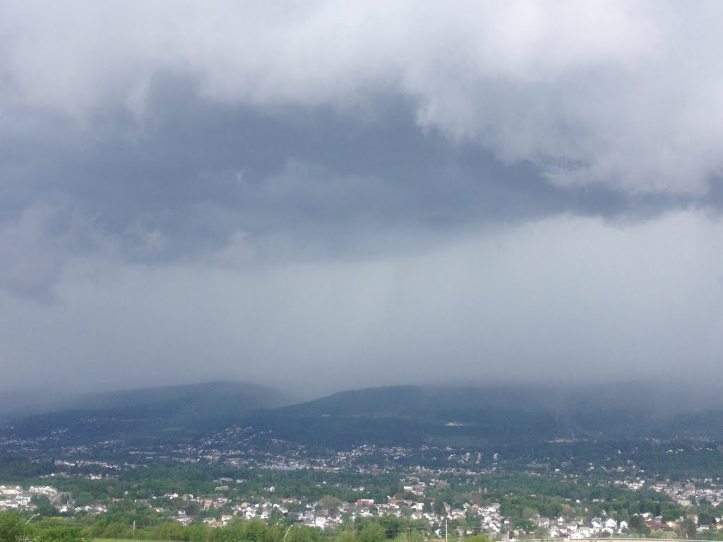 Storm Moving In Over Valley by BrianWrightson