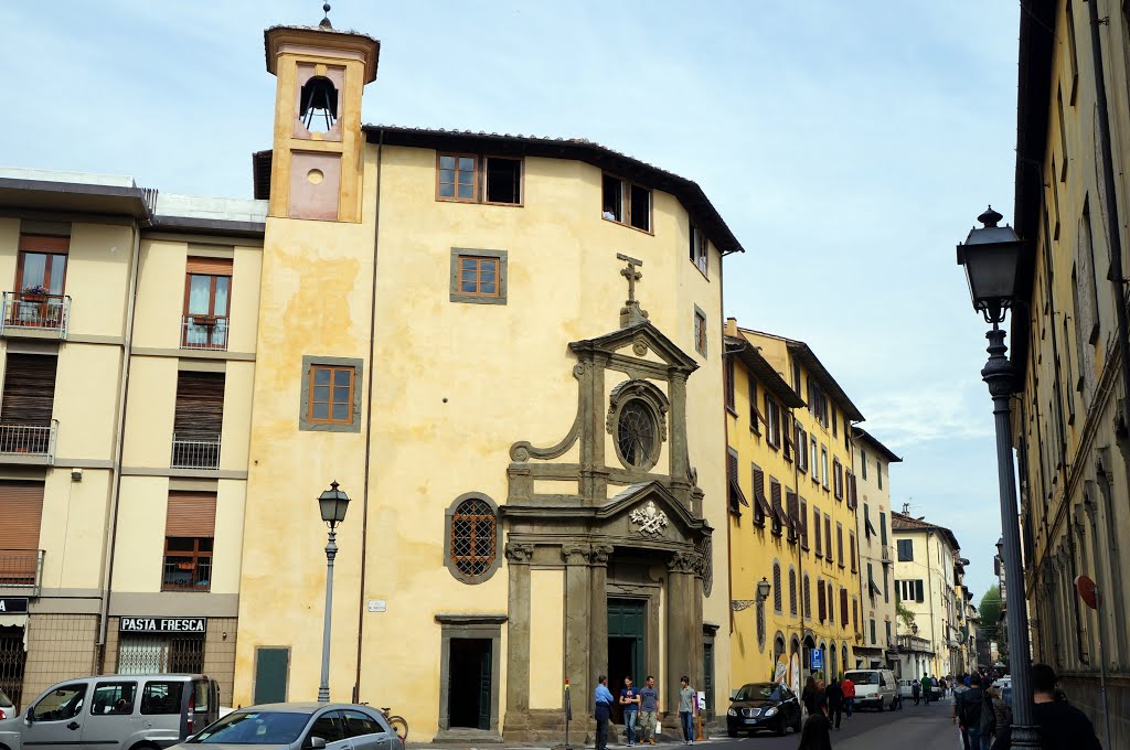 Church Of Santa Carherina , Lucca by Michael D