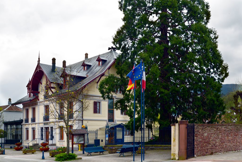 France - Alsace. Sainte-Croix-aux-Mines, La Mairie. by Michael Eckrich-Neub…