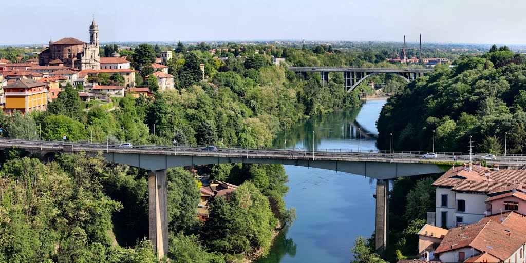 L'Adda a Trezzo by Roberto Rubiliani