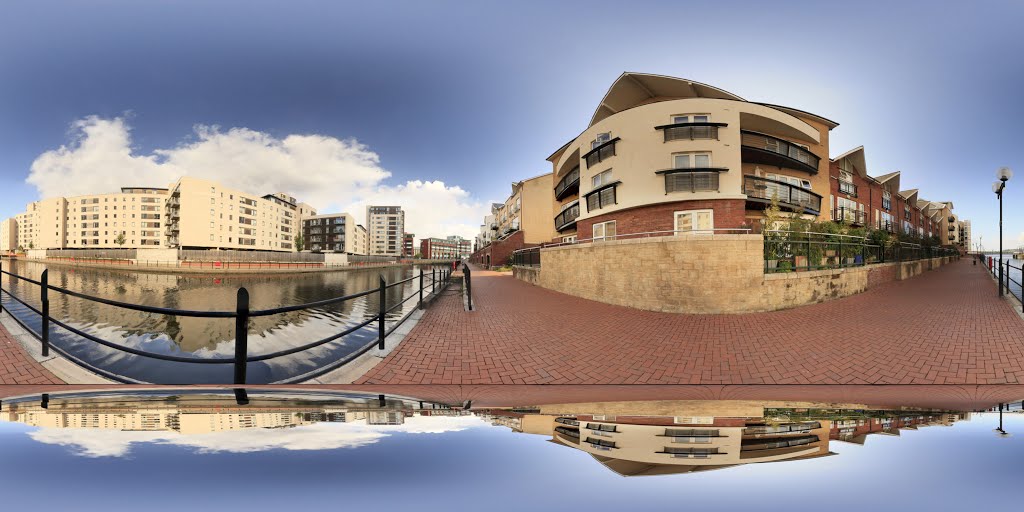 UK Cardiff Bay Buildings by Ben Rosie