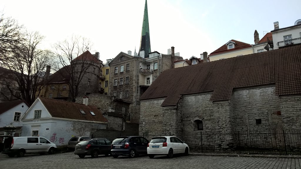 Old Town of Tallinn, Tallinn, Estonia by Alexey Grinin