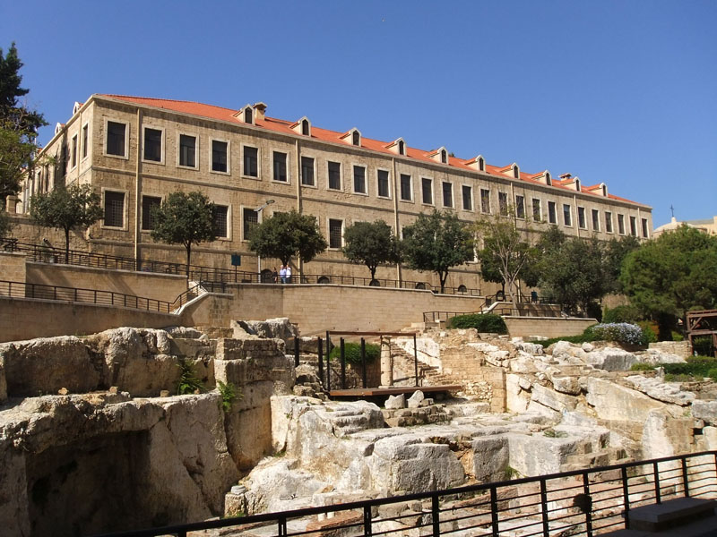 The former Ottoman military hospital, and below it the Roman baths by WasabiHoney