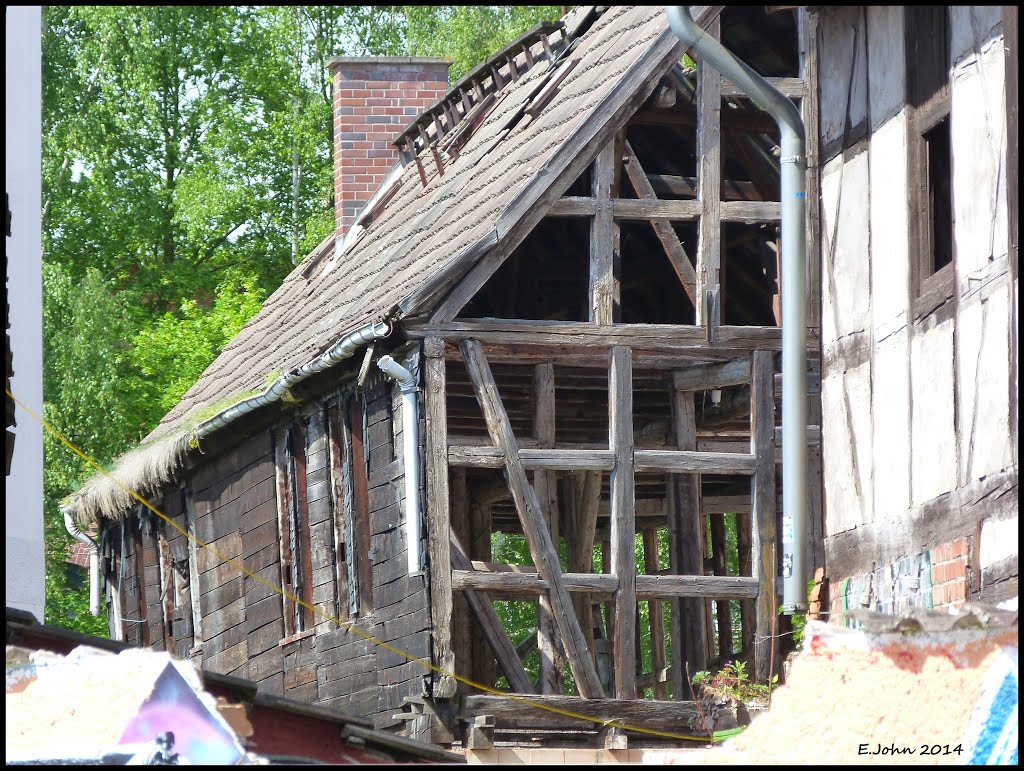 Nordhausen am Harz, Schärfgasse by Eckbert John