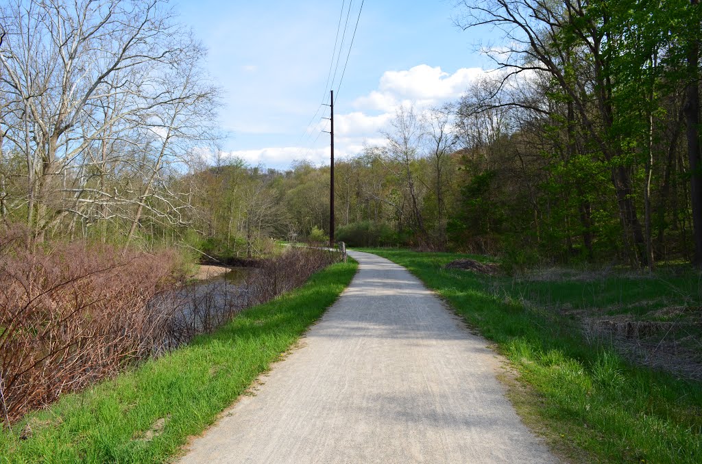 The Montour Trail mile 1 southbound by Ryan Mori