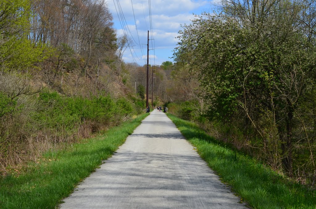 The Montour Trail mile 7 northbound by Ryan Mori