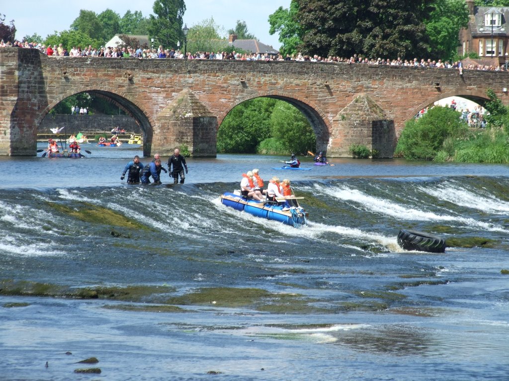 Raft Race, River Nith, Dumfries by bakgib