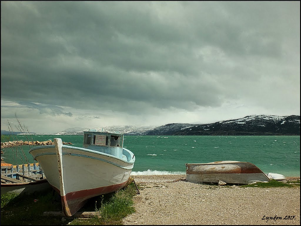 Lake Eğirdir, Turkey. by Lyndon Hookham