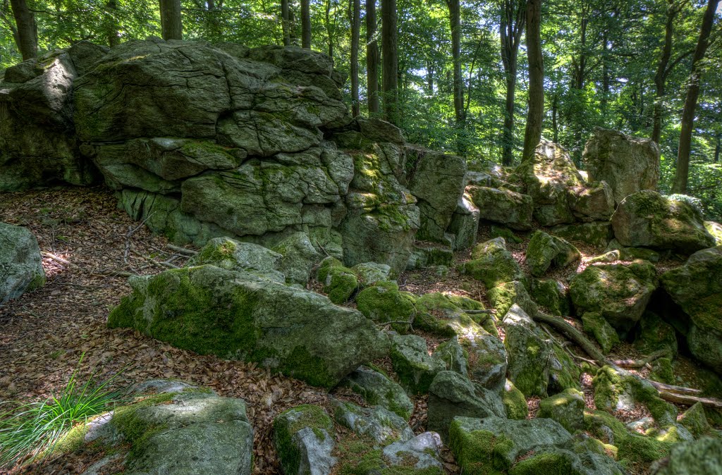 Felsbrocken auf dem Malberg by Meister Buchen