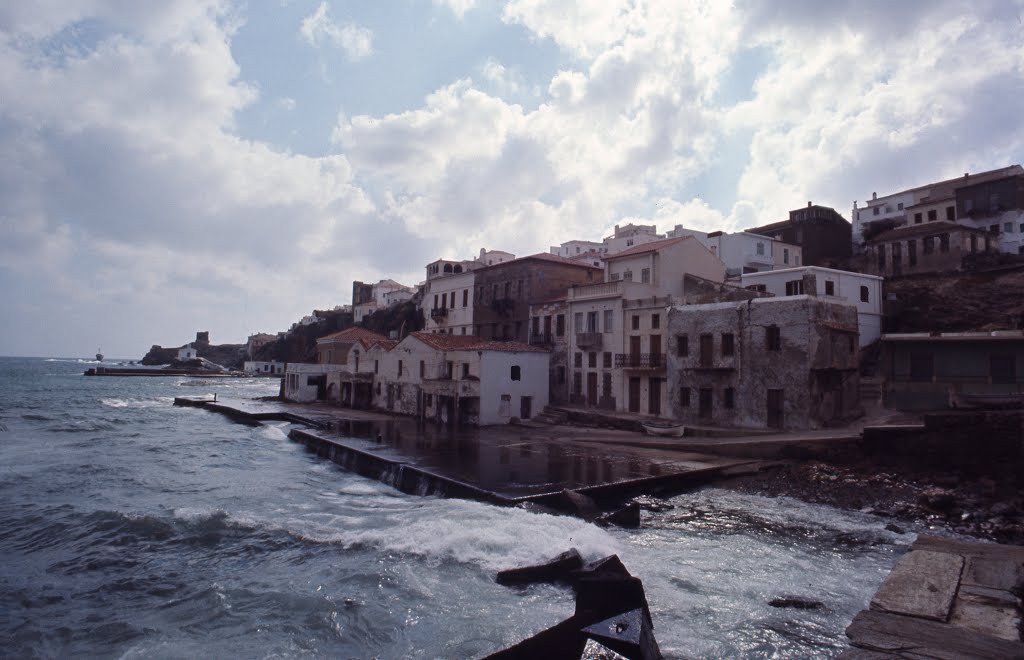 Plakoures, Andros town, Andros (1971 photo) by Dr Nicholas Exadakty…