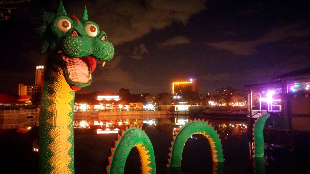 LEGO Dragon_ Lake Buena Vista, Florida by Marsha Montoya