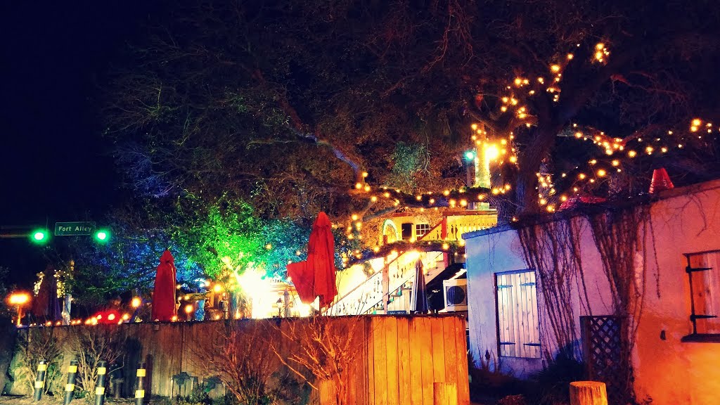 Colorful Club On Fort Alley_ St. Augustine, FL by Marsha Montoya