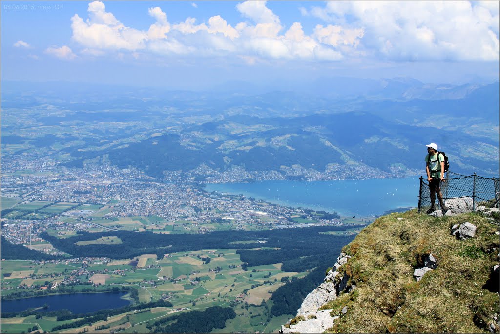 (me'15)  City of Thun from the Stockhorn  [50] by ©polytropos