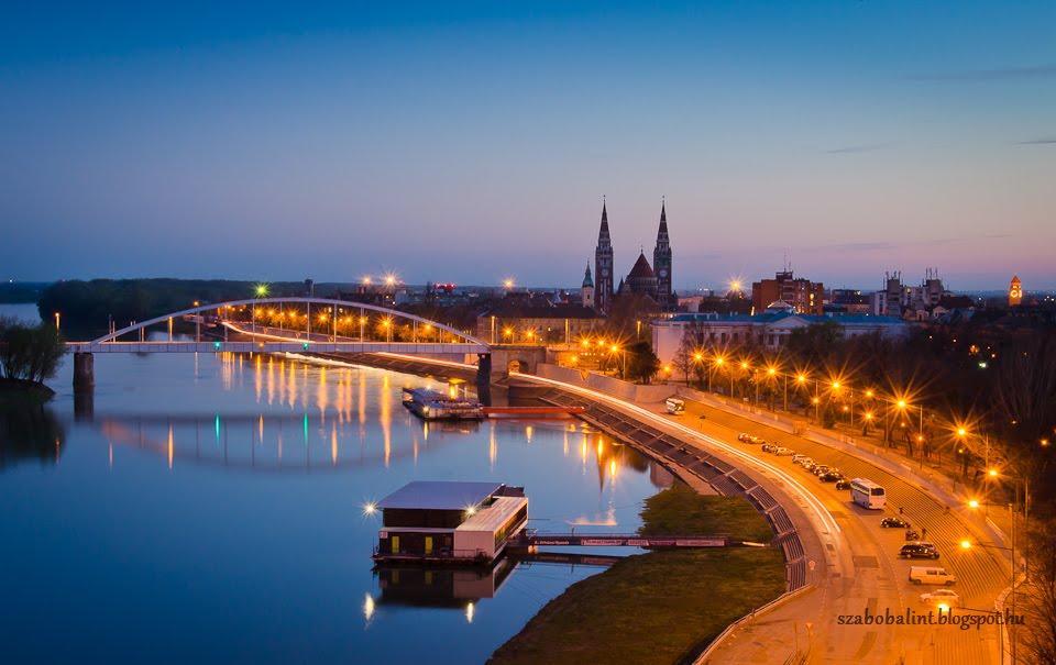 Szeged és a Tisza madártávlatból by Bálint Szabó