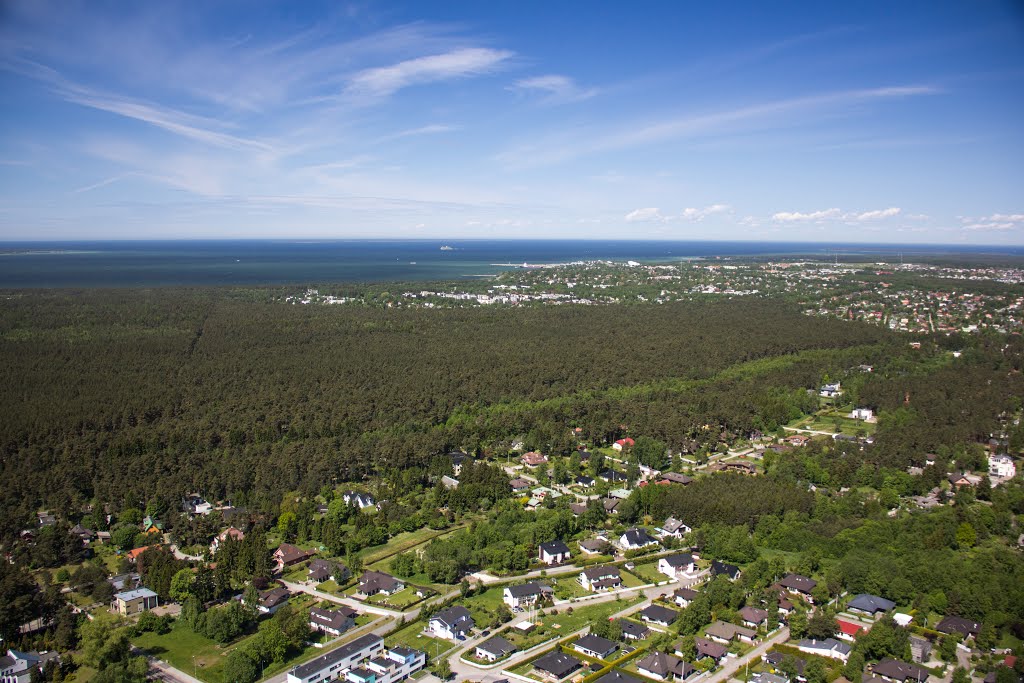 Pirita and Viimsi, view from Teletorn by Raimo Mäkelä