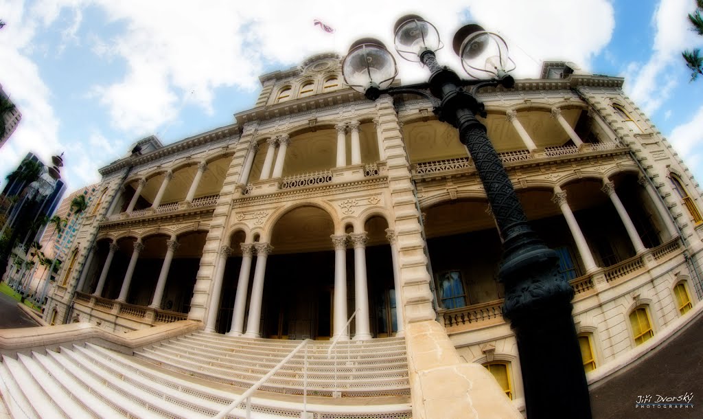 ‘Iolani Palace Honolulu, Oahu, Hawaii by Jiri Dvorsky