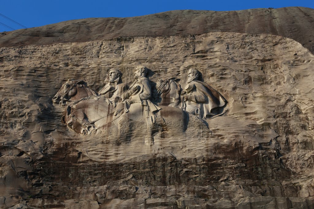 Stone Mountain Park Confederate Memorial Carving by bryanf