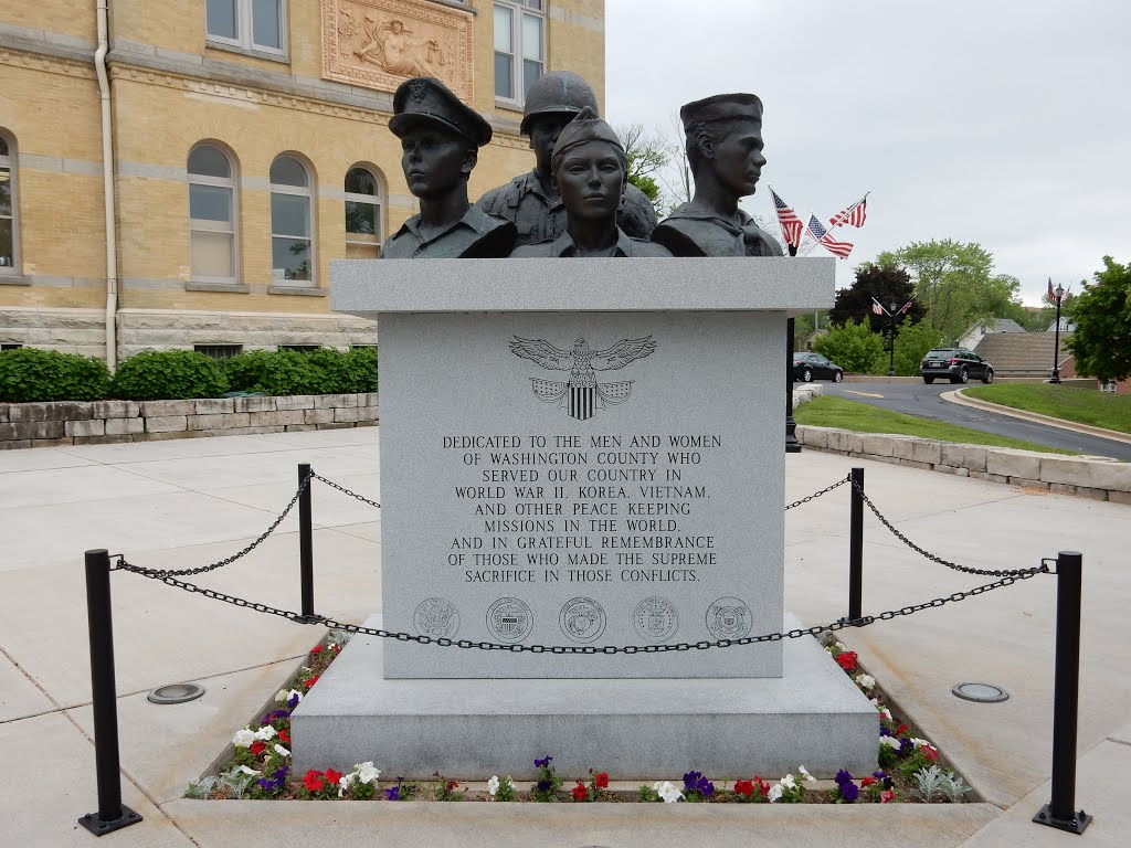 West Bend Memorial by Dan Reynard