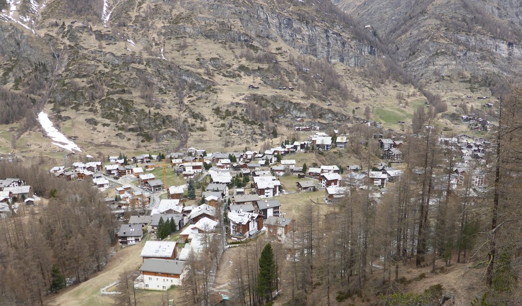 Blick auf Zermatt by Fredy Kim