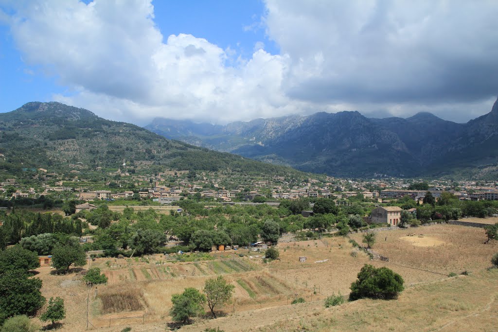 Blick auf Soller by Dirk Klaassen