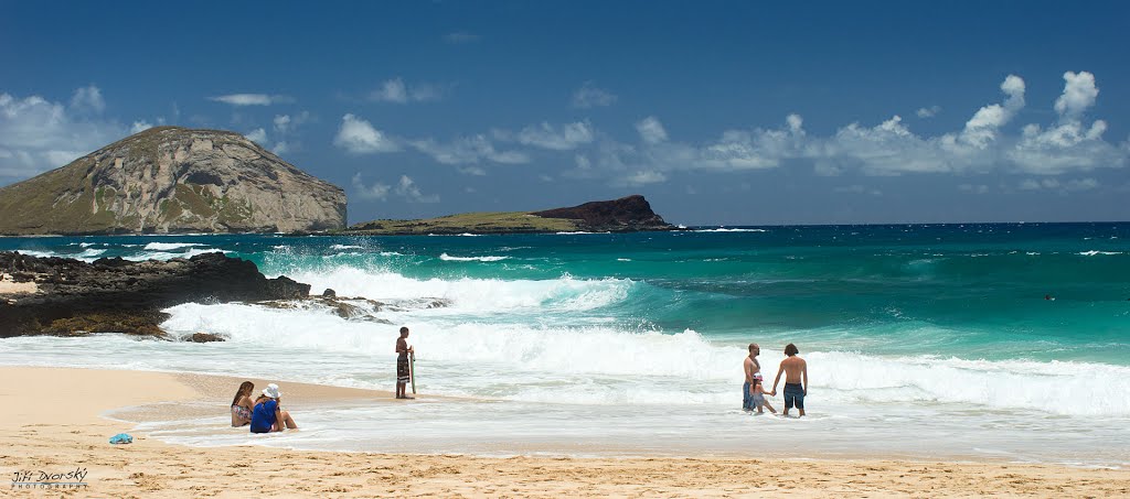 Makapu'u Beach Park, Oahu, Hawaii USA by Jiri Dvorsky