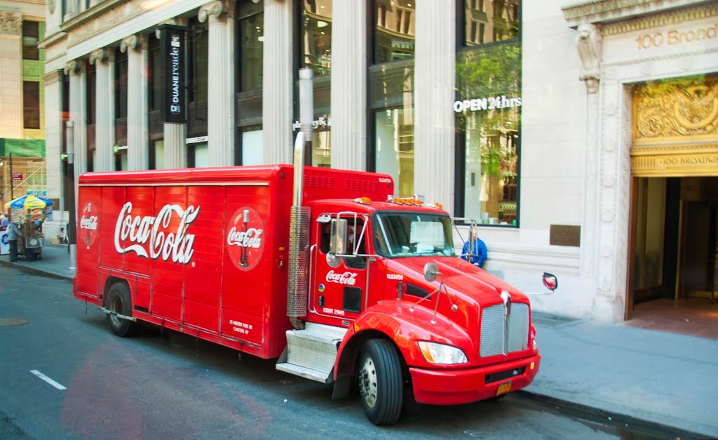 New york. Broadway. Every time Coca Cola by ► Rosanna Angelini