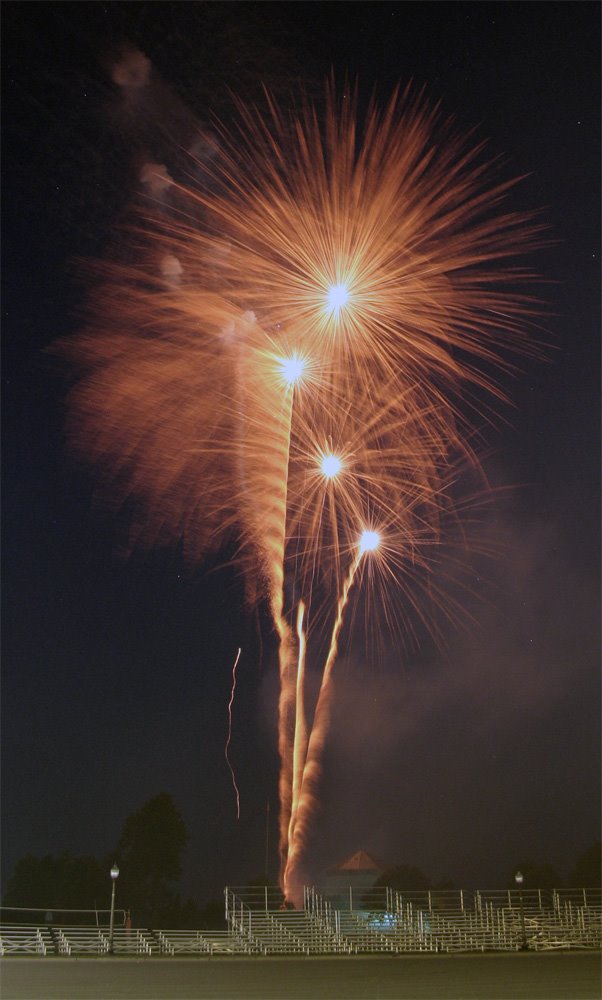 Canada Day Fireworks by Jonah Smith