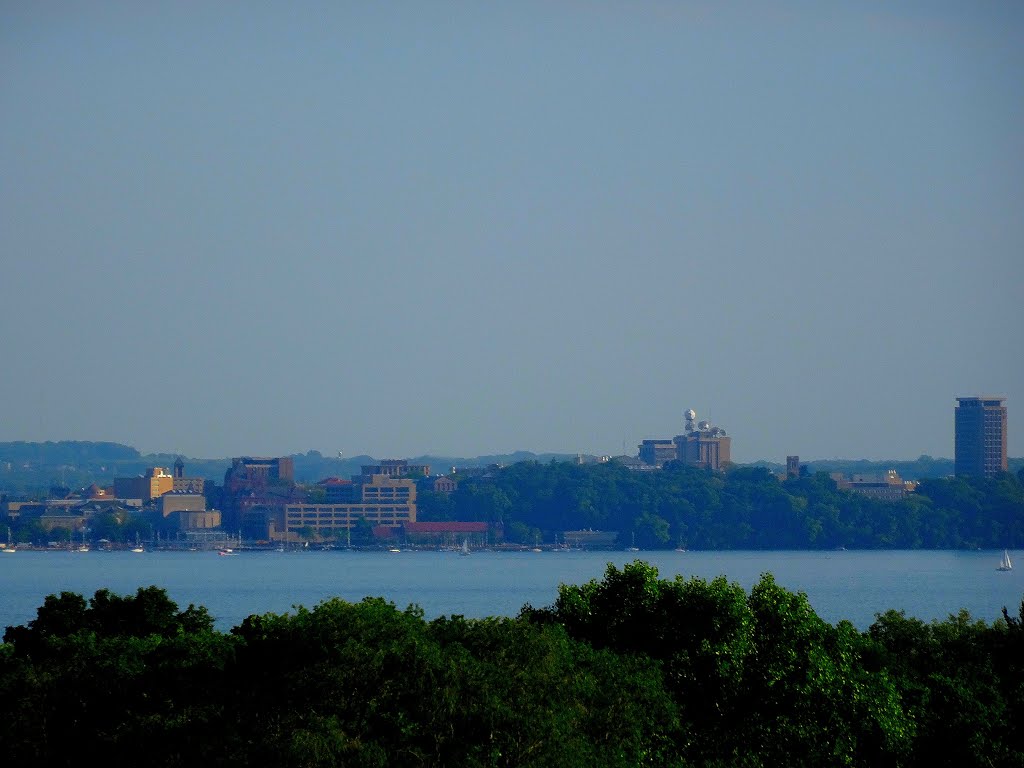 University of Wisconsin-Madison Skyline by Corey Coyle